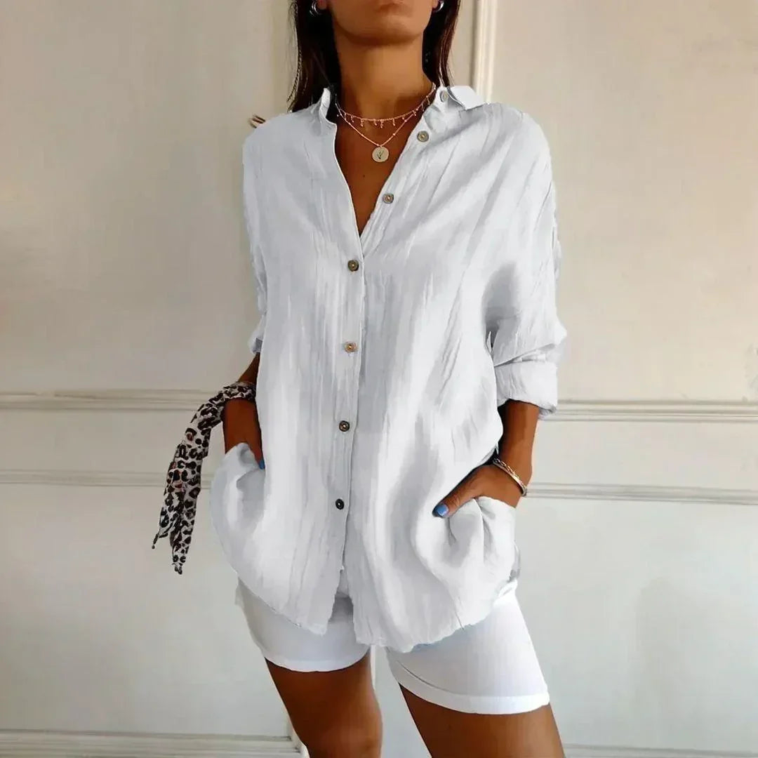 Kit 3 Camisas Ibiza em Linho de Algodão