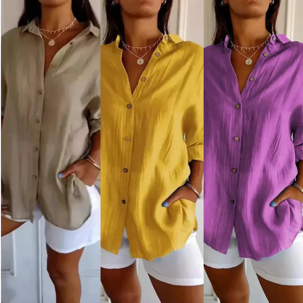 Cáqui + Amarelo + Roxo